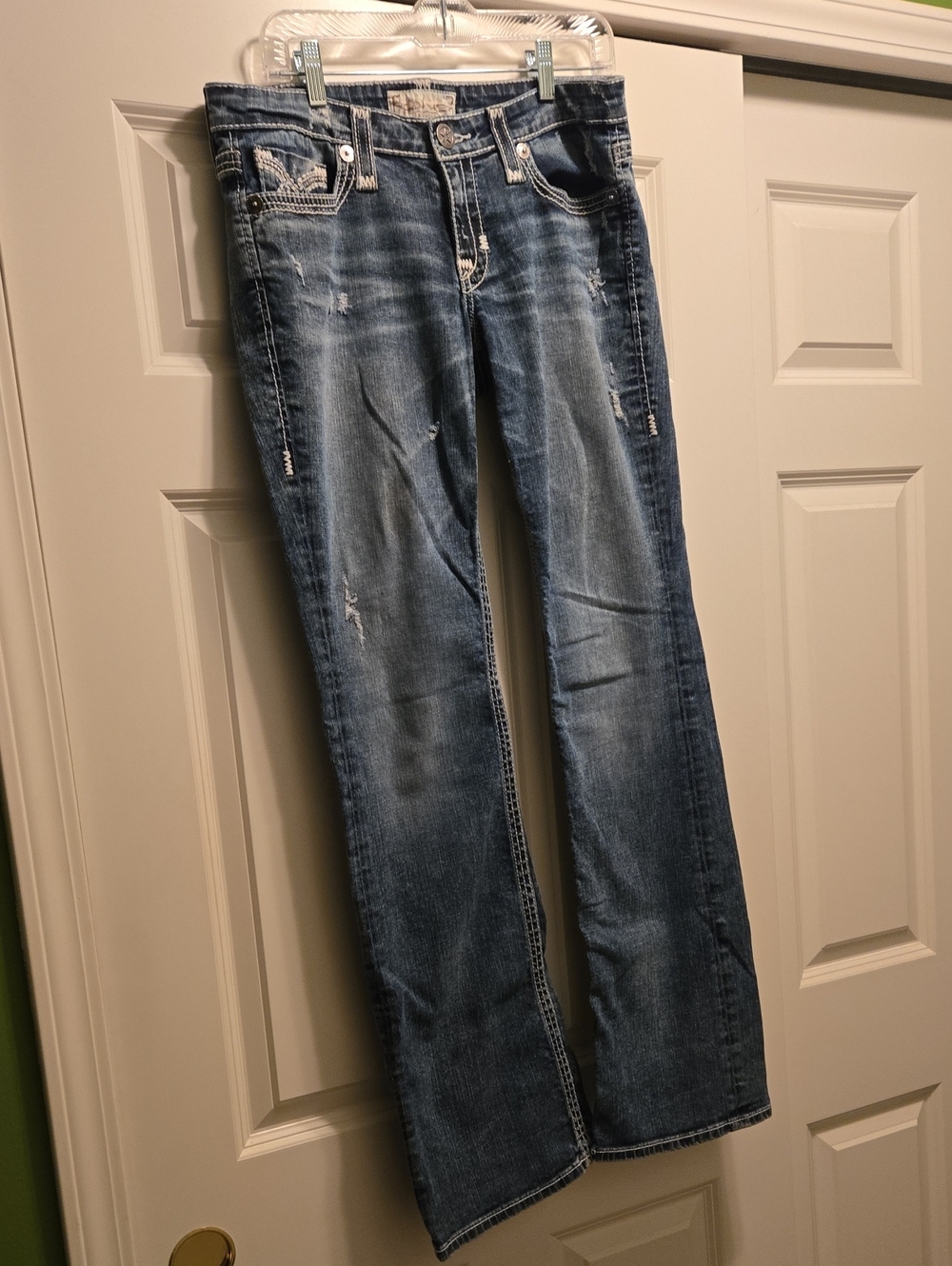Big Star Women’s Blue Distressed Jeans